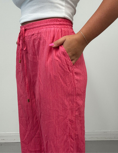 Dallas Woven Tie Waist Pants