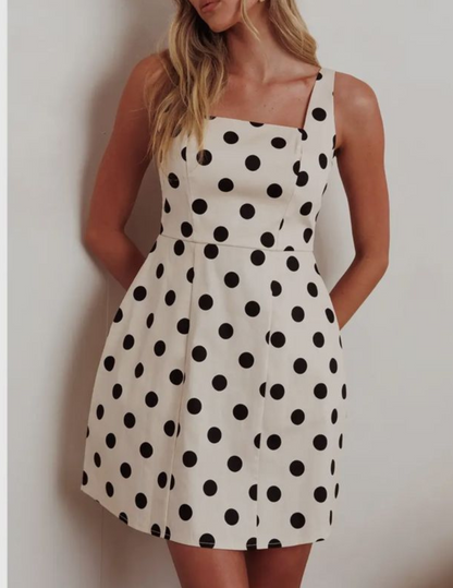 Madilyn Polka Dot Mini Dress